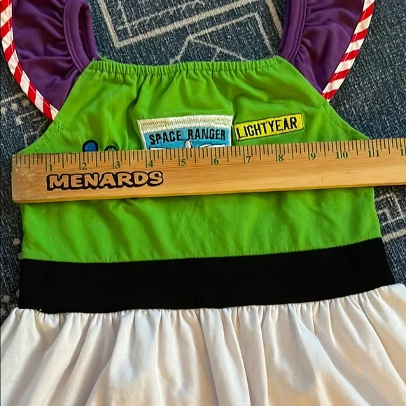 Kids Toy Story Buzz Lightyear Costume Dress - Picture 7 of 11
